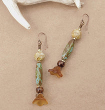 Load image into Gallery viewer, Picasso Czech Bohemian Earrings