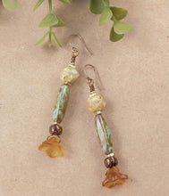 Load image into Gallery viewer, Picasso Czech Bohemian Earrings