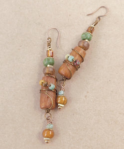 Rustic AfroBoho Earrings