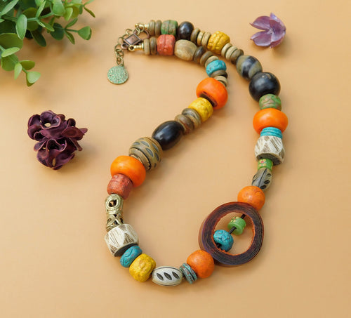 Colorful Ethnic Necklace